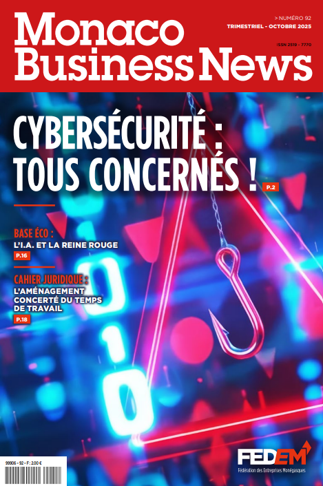 Notre centre de cyberdéfense en lumière dans l’édition d’octobre de Monaco Business News